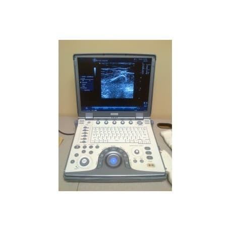 GE Logiq E Portable Ultrasound Machine w DICOM_ 4C and 8L probes